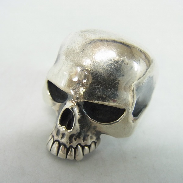 実際に弊社で買取させて頂いたCRAZY PIG/クレイジーピッグ スモールエビルスカルリング/21.5号