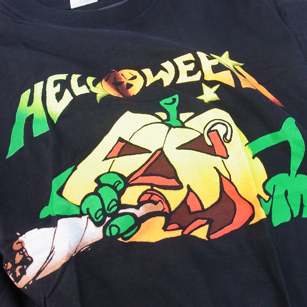 実際に弊社で買取させて頂いたHelloween/YNGWIE MALMSTEEN バンドTシャツ/ロンT 計4点セットの画像 7枚目