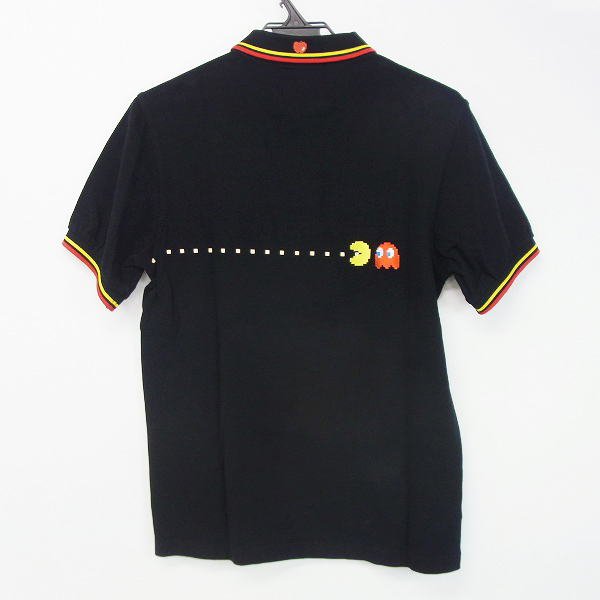 実際に弊社で買取させて頂いたFREDPERRY×PAC-MAN/フレッドペリー×パックマン ポロシャツ ＳＭ2177/Mの画像 1枚目