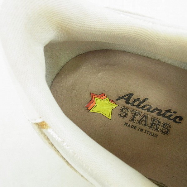 実際に弊社で買取させて頂いたAtlantic STARS/アトランティックスターズ ANTARES/アンタレス スニーカー CAA-86B/43の画像 4枚目