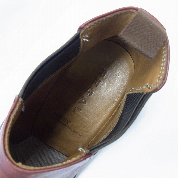 実際に弊社で買取させて頂いたREGAL/リーガル サイドゴアブーツ グッドイヤーウェルト製法 709R/26の画像 4枚目