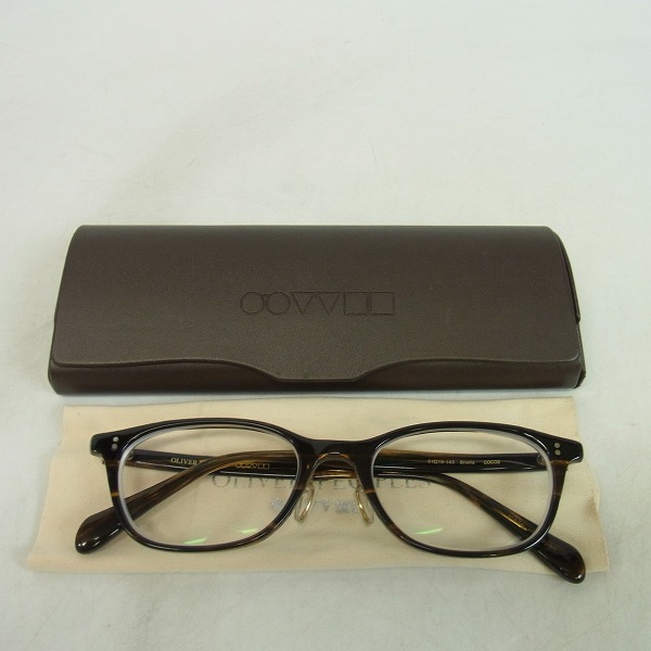 実際に弊社で買取させて頂いたOLIVER PEOPLES/オリバーピープルズ Briella-COCO2 ウェリントン型 フルリムの画像 8枚目