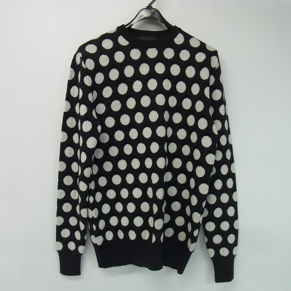 実際に弊社で買取させて頂いたDIESEL BLACK GOLD/ディーゼル ドット クルーネックセーター/M