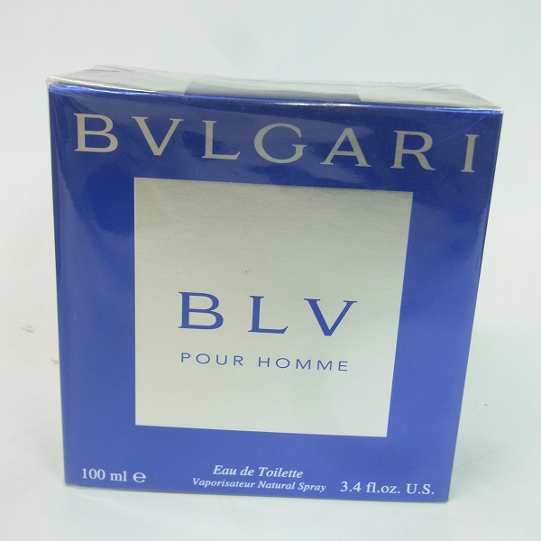 実際に弊社で買取させて頂いた【未開封】BVLGARI/ブルガリ ブルー プール オム  オードトワレ EDT 100ml