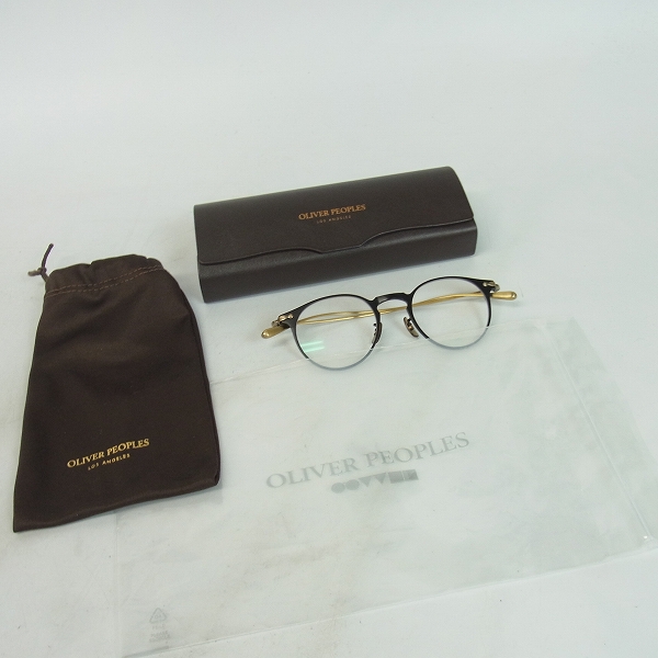 実際に弊社で買取させて頂いたOLIVER PEOPLES/オリバーピープルズ 眼鏡フレーム SHAWFILELDの画像 7枚目