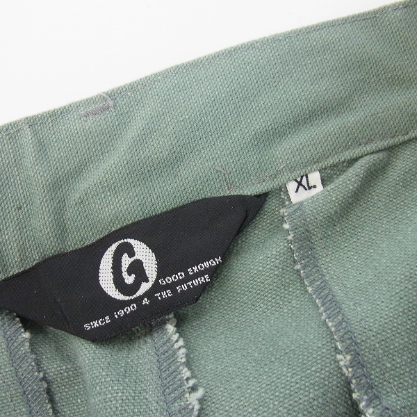 実際に弊社で買取させて頂いたGOODENOUGH/GDEH/グッドイナフ ビッグシルエット コットンパンツ/XLの画像 2枚目