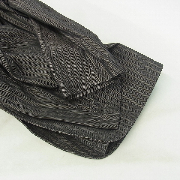 実際に弊社で買取させて頂いたFACTOTUM/ファクトタム ストライプ 1Bノーカラージャケット/46の画像 6枚目