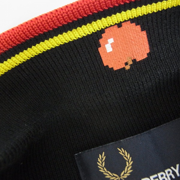 実際に弊社で買取させて頂いたFREDPERRY×PAC-MAN/フレッドペリー×パックマン ポロシャツ ＳＭ2177/Mの画像 5枚目