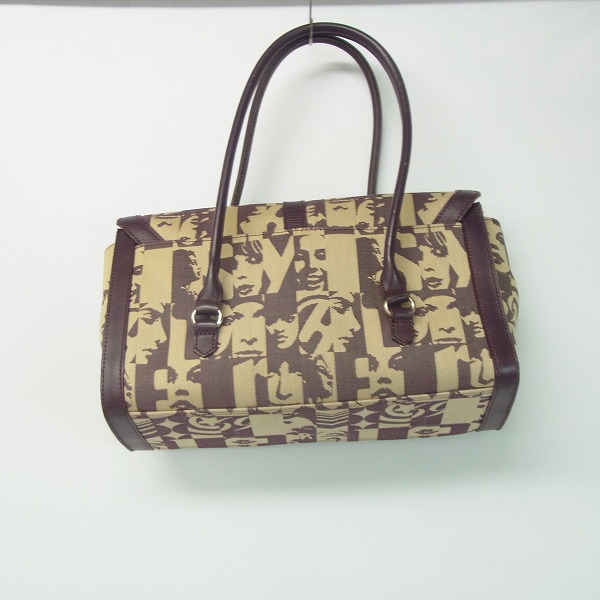 実際に弊社で買取させて頂いたHYSTERICS/ヒステリックス ガール/ロゴ ハンドバッグの画像 1枚目