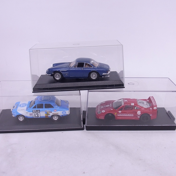 実際に弊社で買取させて頂いたブラーゴ フェラーリ F40/トロフュー フォード エスコートMk1等 1/43 ミニカー 3点セットの画像 0枚目