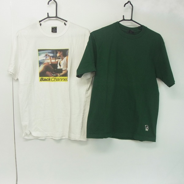 実際に弊社で買取させて頂いたBack Channel/バックチャンネル プリント/ワンポイント Tシャツ 2点セット