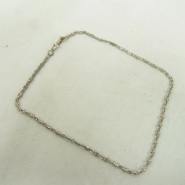 実際に弊社で買取させて頂いたLoreeRodkin/ローリーロドキン タイニーマルチーズクロスリンクチェーン/ネックレス 40CMの画像 4枚目