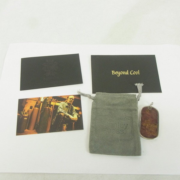 実際に弊社で買取させて頂いた【ギャラ付】STANLEY GUESS/スタンリーゲス ラージウッドドッグタグ #33の画像 6枚目