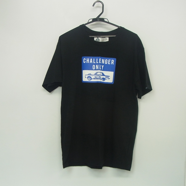 実際に弊社で買取させて頂いたCHALLENGER/チャレンジャー フロントロゴ/車プリント 半袖Tシャツ/L