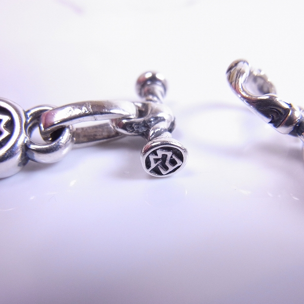 実際に弊社で買取させて頂いた【ギャラ付】TRAVIS WALKER/トラヴィスワーカー マリブクロスブレスレット/Mの画像 2枚目