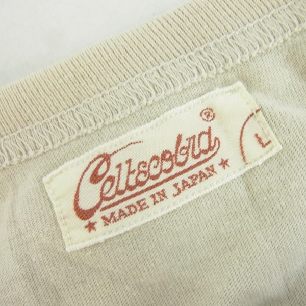 実際に弊社で買取させて頂いたCelt&Cobra/ケルト&コブラ バックプリント半袖カットソー/Tシャツ Lの画像 2枚目