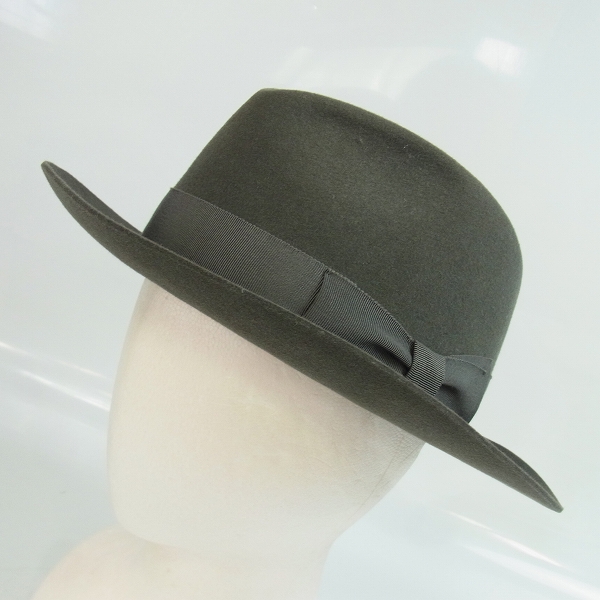 実際に弊社で買取させて頂いたKNOX/ノックス CA4LA/カシラ ラビットファー 中折れハット