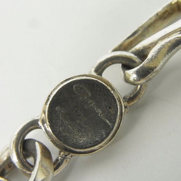 実際に弊社で買取させて頂いたGARNI/ガルニ シルバーチェーン ブレスレットの画像 1枚目