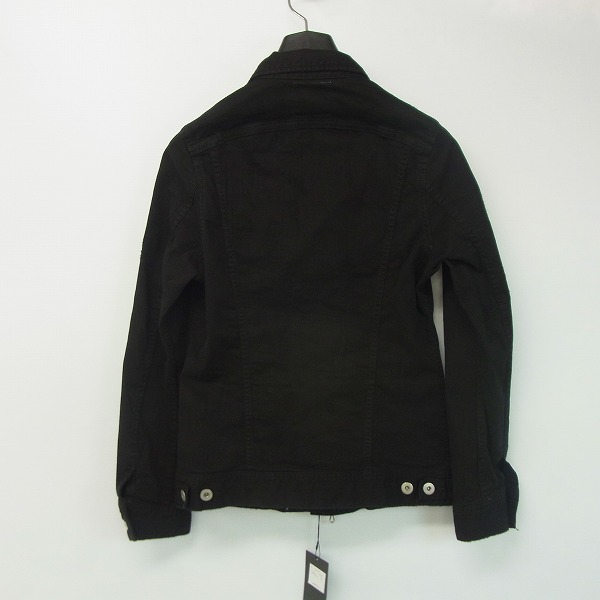 実際に弊社で買取させて頂いた【未使用】Moonage Devilment/ムーンエイジデビルメント ZIPクラッシュデニムジャケット mjk-0194/44の画像 1枚目