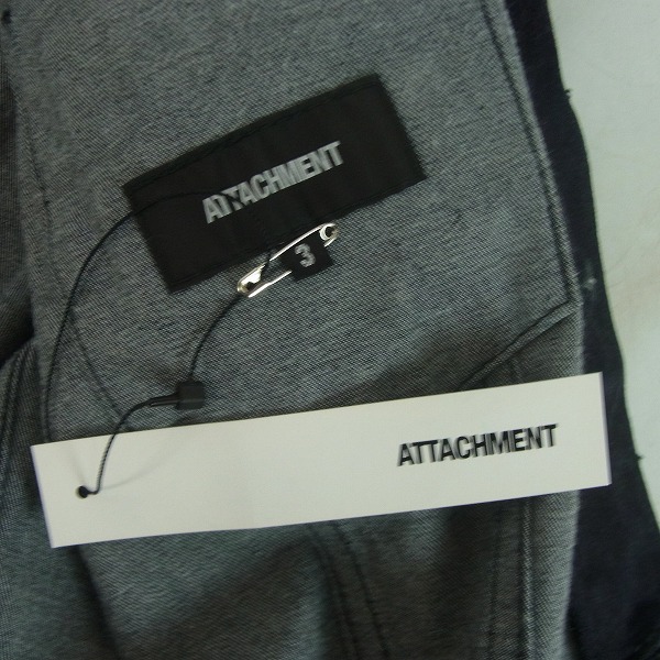 実際に弊社で買取させて頂いたATTACHMENT/アタッチメント デニムジャケット サンプル品/3の画像 2枚目