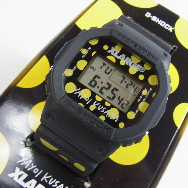 G-SHOCK×X-LARGE×草間彌生/Gショック トリプルネーム コラボ DW-5600の