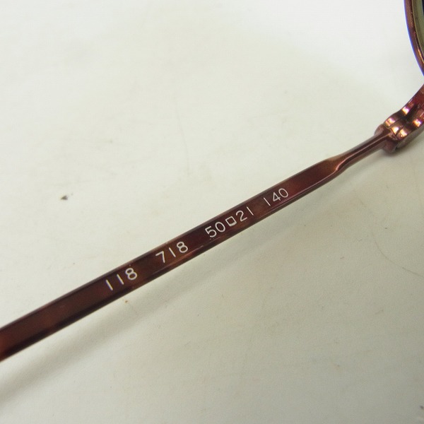 実際に弊社で買取させて頂いたGIORGIO ARMANI/ジョルジオアルマーニ クリップオン サングラス /118 718の画像 3枚目