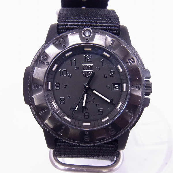 実際に弊社で買取させて頂いたLUMINOX/ルミノックス ブラックアウト/F-117ナイトホークシリーズ/3401