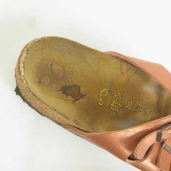 実際に弊社で買取させて頂いたBIRKENSTOCK/ビルケンシュトック サンダル/40の画像 4枚目