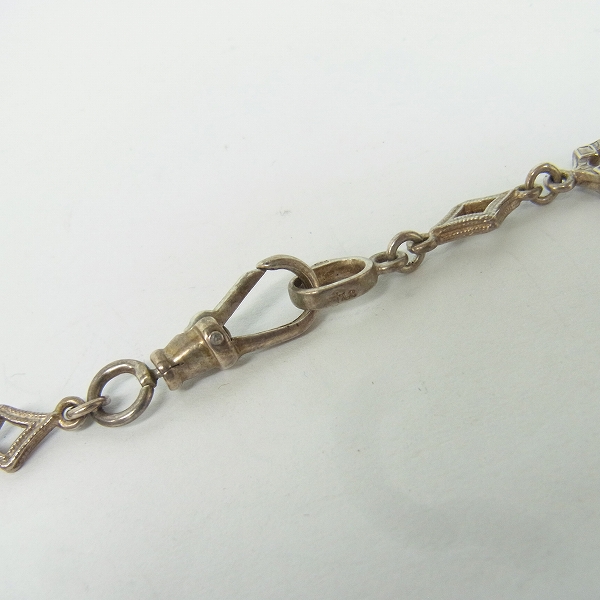 実際に弊社で買取させて頂いた【証明書】Loree Rodkin/ローリーロドキン スカルモチーフペンダント/ネックレスチェーン K18×SV925 2点セットの画像 4枚目