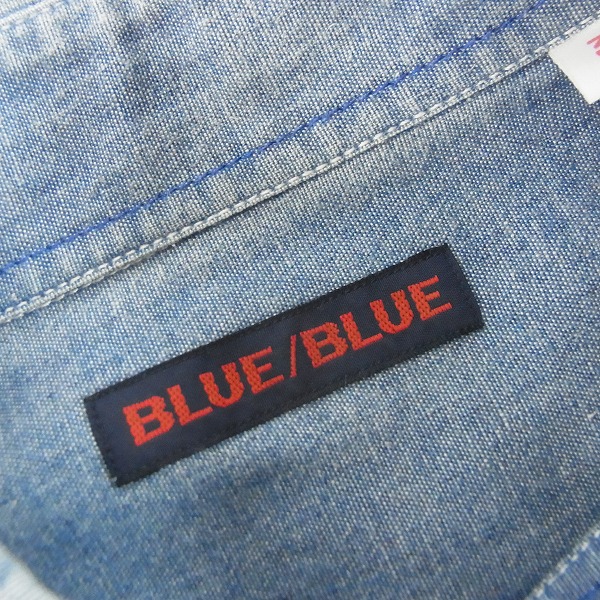 実際に弊社で買取させて頂いたBLUE BLUE/ブルーブルー ボタンダウン デニムシャツ 3の画像 2枚目