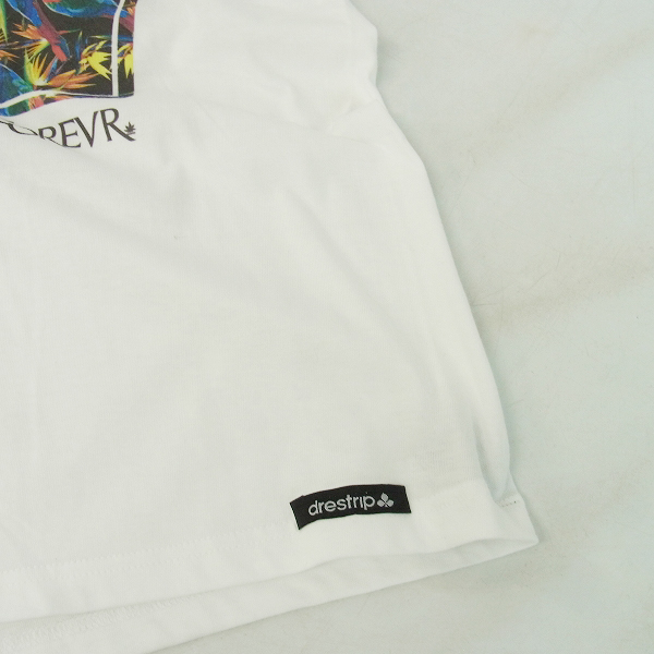 実際に弊社で買取させて頂いた【未使用】drestrip/ドレストリップ DST プリント Tシャツ ホワイト Sの画像 6枚目