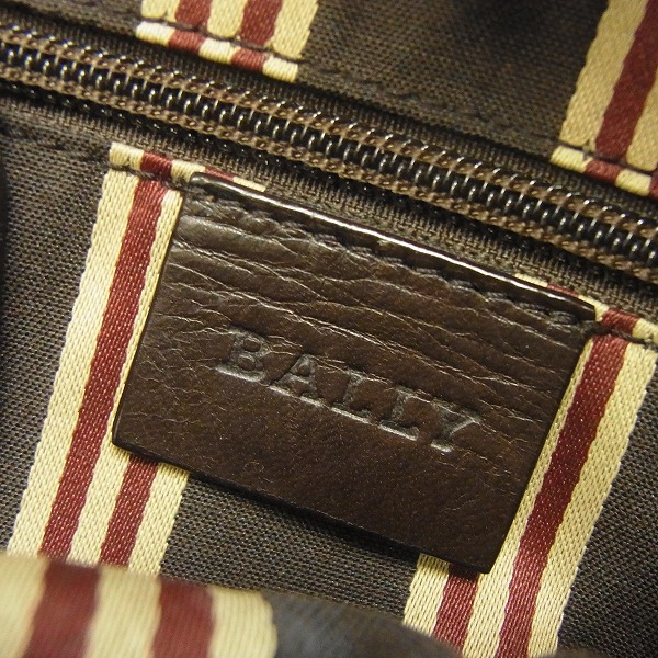 実際に弊社で買取させて頂いたBALLY/バリー レザー ショルダーバッグ/ポーチ クラッチバッグ/ハンドバッグ 2点セットの画像 3枚目