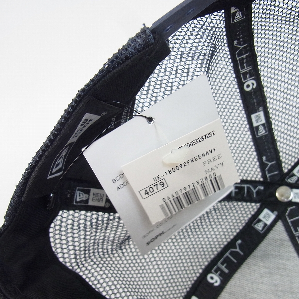 実際に弊社で買取させて頂いたuniform experiment/ユニフォームエクスペリメント×NEW ERA/ニューエラ UEメッシュキャップの画像 7枚目