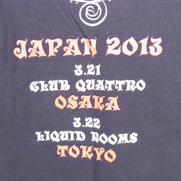 実際に弊社で買取させて頂いたOpeth/オーペス ジャパンツアー 2013/2015等 プログレッシブ メタル バンドTシャツ 4点セットの画像 4枚目