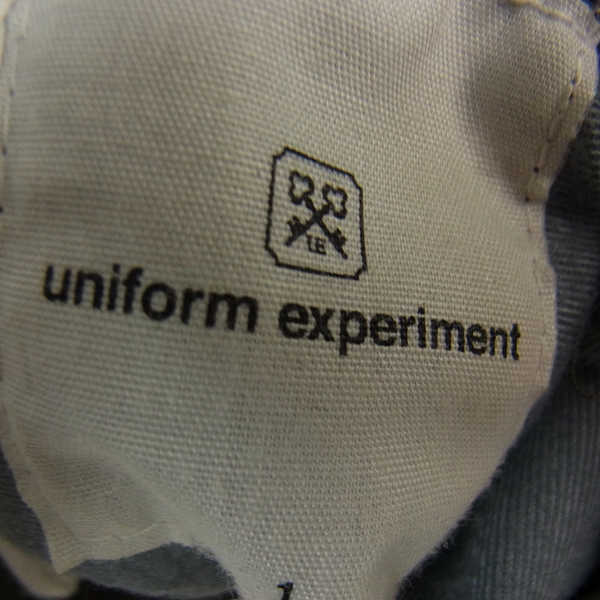 実際に弊社で買取させて頂いたuniform experiment×ALPHA/ユニフォームエクスペリメント TIGHT FIT MA-1/ジャケット Sの画像 5枚目