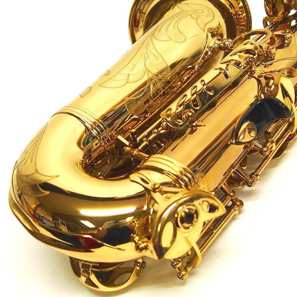 実際に弊社で買取させて頂いた★【動作確認済み】SELMER/セルマー アルトサックス Super Action 80 SERIE Ⅱ ラッカー 彫刻ありの画像 3枚目