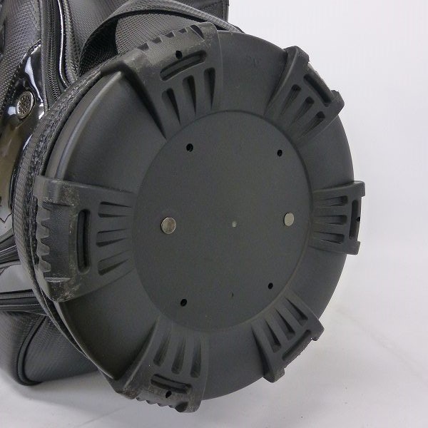 実際に弊社で買取させて頂いた★le coq sportif/ル・コック 6分割キャディバッグ XQQ12280L ブラックの画像 8枚目