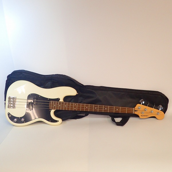 実際に弊社で買取させて頂いた★BUSKER'S/バスカーズ ジャズベースタイプ エレキベース ソフトケース付き
