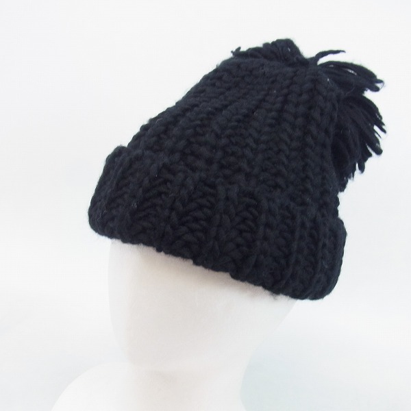 実際に弊社で買取させて頂いたCA4LA/カシラ ウール１００％ ニット帽 TAM01331