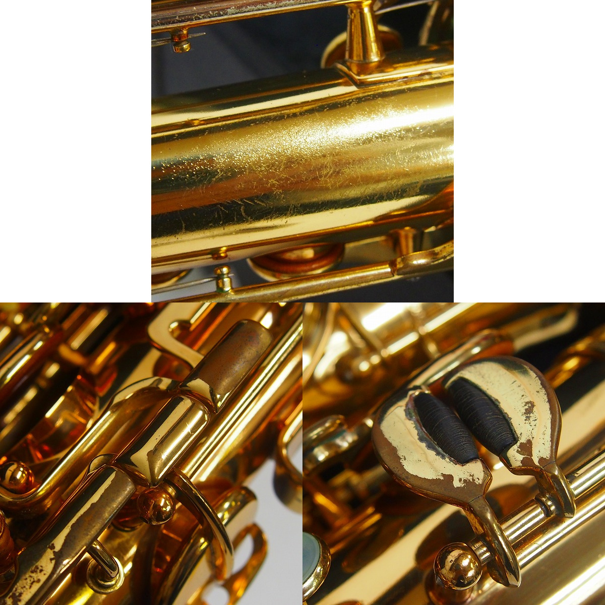 実際に弊社で買取させて頂いた★【書類あり】SELMER/セルマー Tenor Mark VI テナーサックス マーク6 彫刻あり リラッカー 要メンテの画像 6枚目