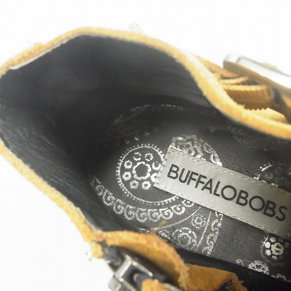 実際に弊社で買取させて頂いたBUFFALO BOBS/バッファローボブズ FRATE/フラテ モンクチャッカブーツ SUB8707/41の画像 4枚目