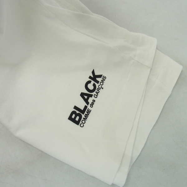 実際に弊社で買取させて頂いたBLACK COMME des GARCONS/ブラック コムデ・ギャルソン ハイビスカス 半袖Tシャツ Mの画像 4枚目