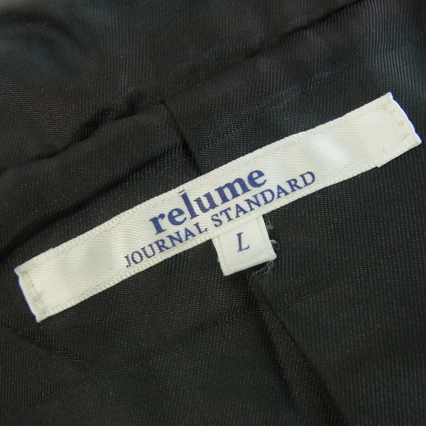 実際に弊社で買取させて頂いたJOURNAL STANDARD relume/ジャーナルスタンダード レリューム ダッフルコート Lの画像 2枚目