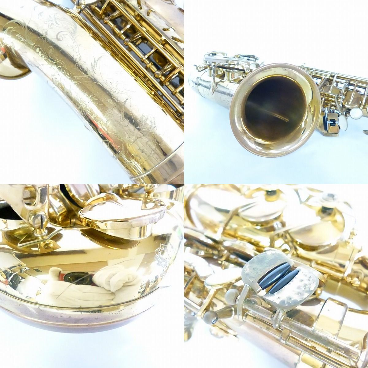 実際に弊社で買取させて頂いた【書類あり/音出し確認済み】SELMER PARIS/セルマー ALTO SAX SERIE Ⅲ Jubilee GL W/E アルトサックス ジュビリーの画像 2枚目