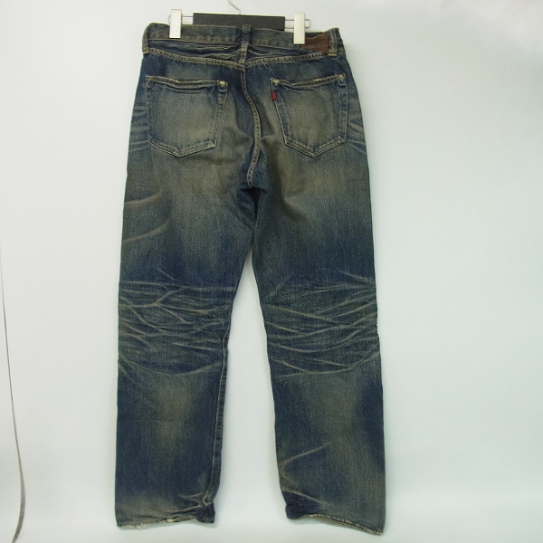 実際に弊社で買取させて頂いたSUGAR CANE/シュガーケーン マシーンウォッシュ デニムパンツ/ジーンズ ｗ34の画像 1枚目