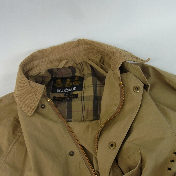 実際に弊社で買取させて頂いたBARBOUR/バブアー BEDALE/デイビル SL ジャケット/36の画像 5枚目