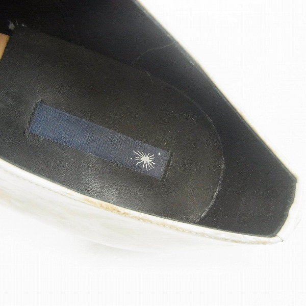 実際に弊社で買取させて頂いたMIHARAYASUHIRO/ミハラヤスヒロ ペイントカラー シューズ グレー 73251500 27.0の画像 4枚目