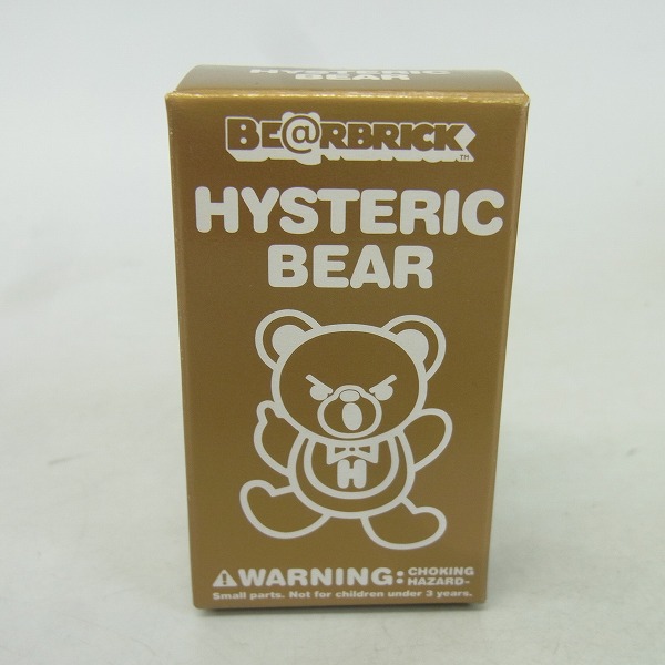 実際に弊社で買取させて頂いた【未開封】BE@RBRICK/ベアブリック HYSTERIC GLAMOUR/ヒステリックグラマー 金/ゴールド 100%