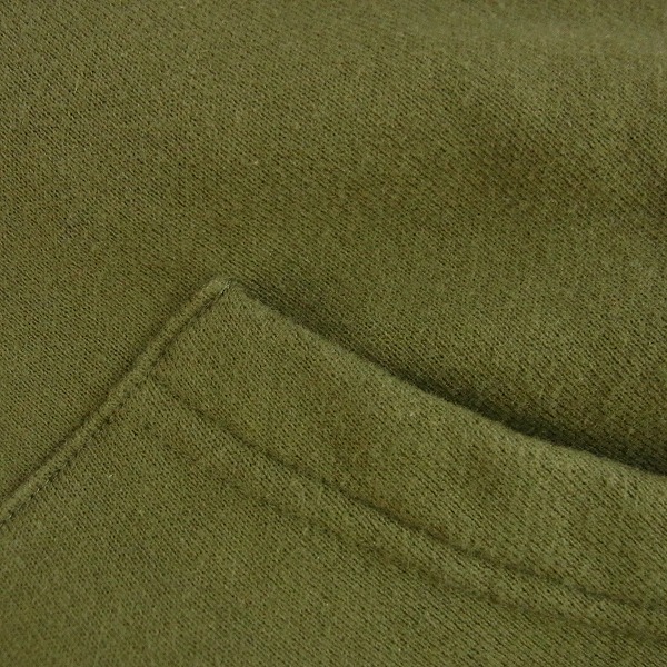 実際に弊社で買取させて頂いたCRIMIE/クライミー サーマル切替 ジップアップパーカー/カーキ系/Sの画像 5枚目