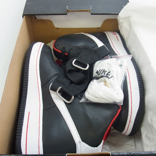 実際に弊社で買取させて頂いたNIKE iD/ナイキ AIR FORCE 1/エアフォースワン MID スニーカー 444754-991/26.5の画像 8枚目